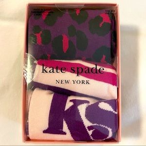 Kate Spade 3 Pack Crew Socks